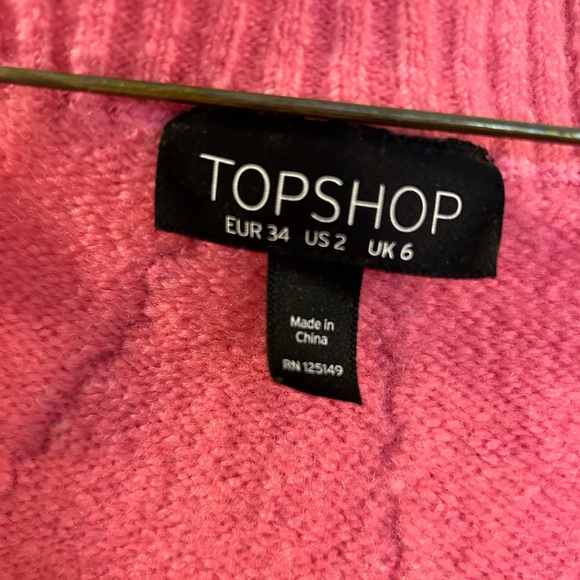 Top shop pink cardigan - Picture 3 of 3